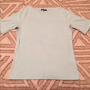 light blue ralph lauren blouse